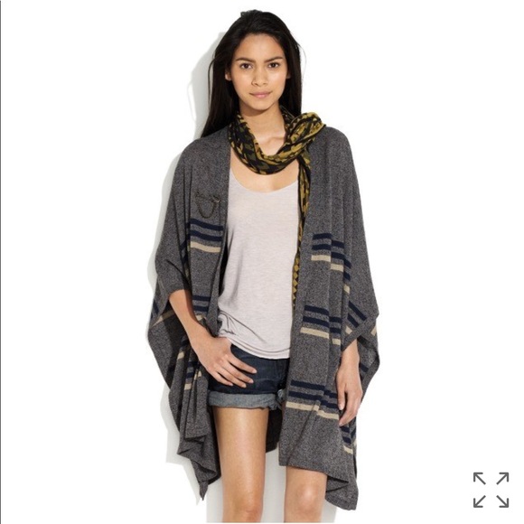Madewell Sweaters - Madewell summertime poncho wrap sweater